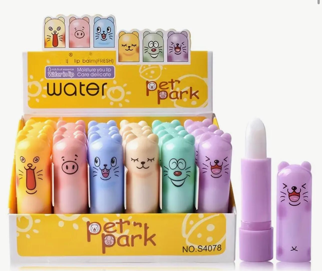 Cartoon Animal Themed Lip Balm