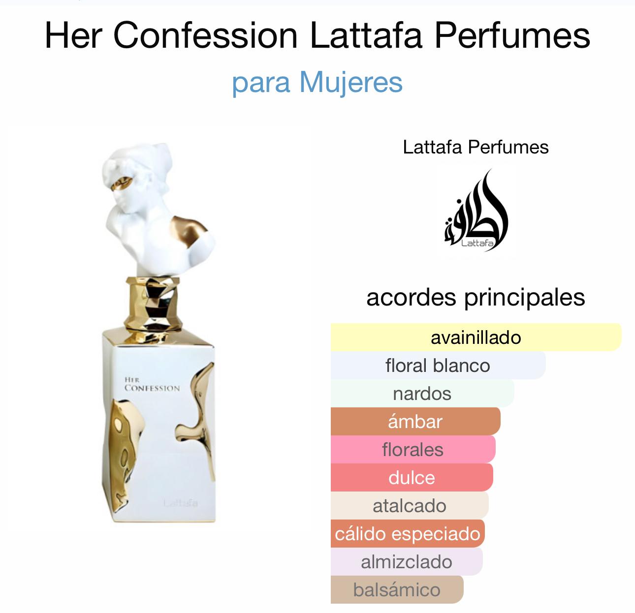 Her Confession Eau de Parfum for Women 3.4 FL OZ