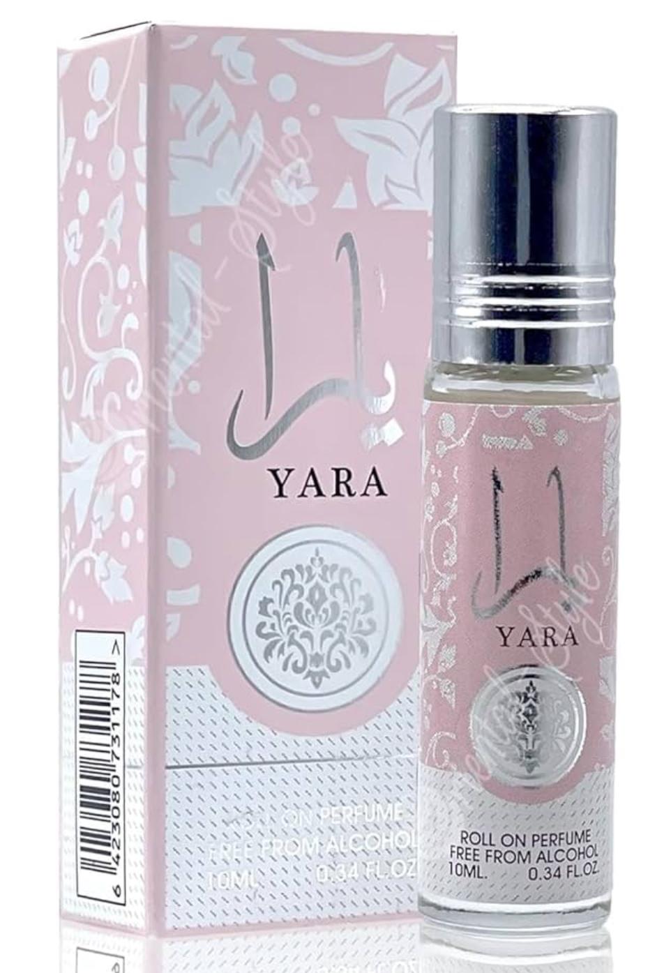 Aceite Roll-on de Perfume Concentrado YARA. 0,34 Oz/10 Ml sin Alcohol. por Ard Al Zaafran