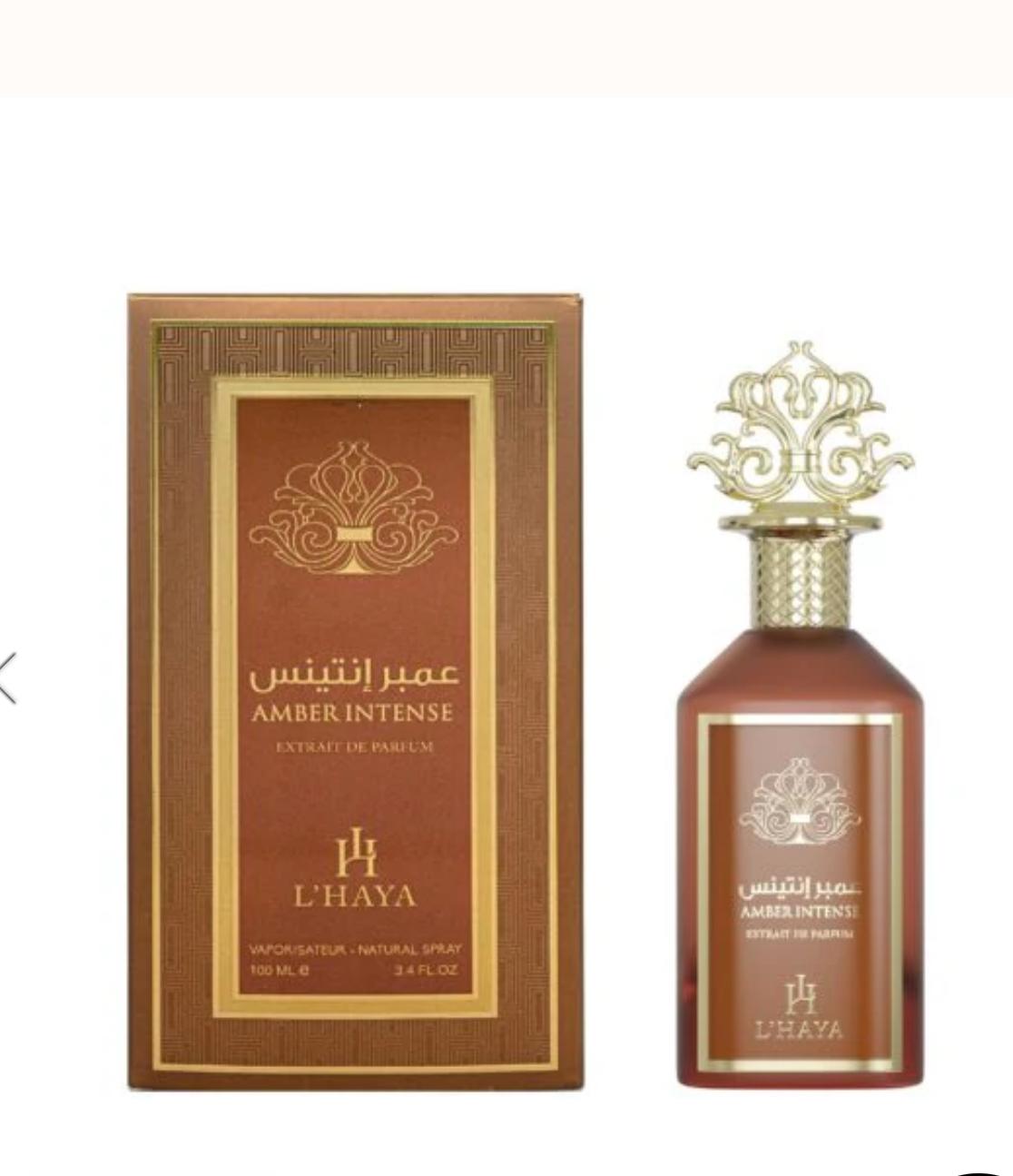 L’HAYA-AMBER INTENSE-EXTRAIT DE PARFUM